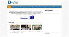 Desktop Screenshot of dunyanewslive.com